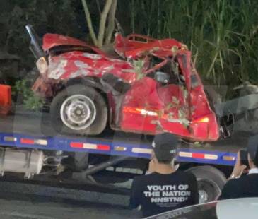 Accidente en Niquia dejó una persona lesionada. FOTO: CORTESÍA PARA Q’HUBO MEDELLÍN