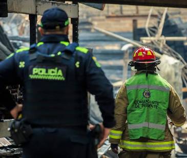 Incendio en el barrio Popular afectó una vivienda. (Imagen no relacionada para ilustrar la nota). FOTO: ARCHIVO - CAMILO SUÁREZ