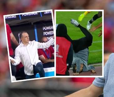 Alejandro Restrepo y sus actuaciones en Copa Libertadores. FOTOS: JUAN ANTONIO SÁNCHEZ Y ESPN