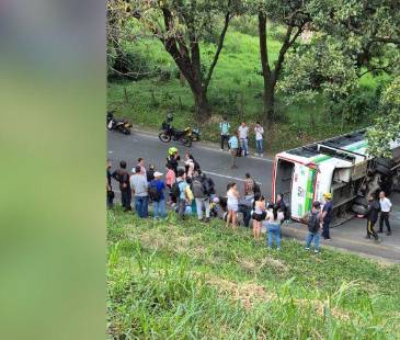 Los hechos se registraron en la tarde del 5 de mayo. FOTO: CORTESÍA DENUNCIAS ANTIOQUIA