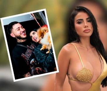 Karina García sostiene una relación con el cantante Kris R. FOTOS: IG @karinagarc1a