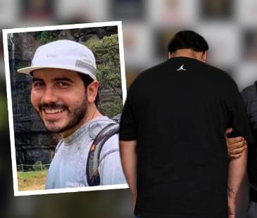 Brayan Palacio Arango, alias Cabo, uno de los implicados en el crimen del ingeniero Andrés Camilo Peláez. FOTO: CORTESÍA Y REDES