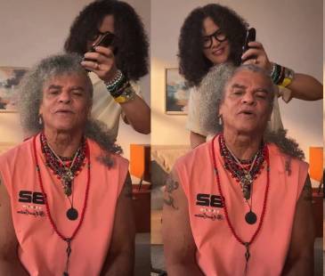 Carlos ‘Pibe’ Valderrama se rapó su histórica melena. FOTO: IG PIBEVALDERRAMAP