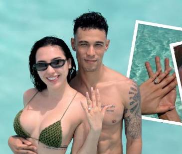 La propuesta fue en Bahamas, de donde es oriundo su ahora futuro esposo. FOTOS: INSTAGRAM AIDAVICTORIAM
