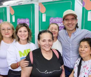 <span class="mln_uppercase_mln">Centro</span><b><span class="mln_uppercase_mln"> de lavado comunitario. FOTO: CORTESÍA ALCALDÍA DE MEDELLÍN</span></b>