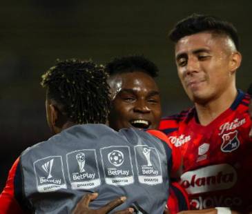 El Poderoso salvó el semestres al asegurar la clasificación a la Copa Libertadores. FOTO: CAMILO SUÁREZ