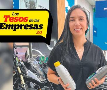 Líder de categoría en mercadeo repuestos, es el nombre de su cargo en Auteco, donde ha tenido numerosos ascensos. FOTO: JAIDER ESCOBAR