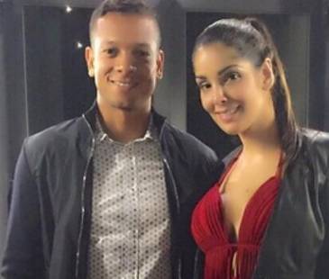 Freddy Guarín y Andreína Fiallo. FOTO: REDES SOCIALES.