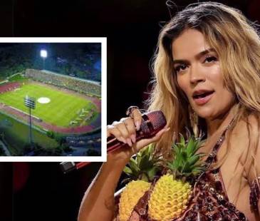 Karol G podría presentarse en el Estadio Ditaires. FOTO: TOMADA DE INSTAGRAM @karolg Y CORTESÍA 