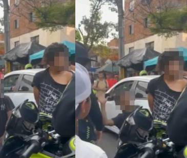 Niño de 12 años arremetió contra el presunto ladrón de su bicicleta. FOTO: REDES SOCIALES 