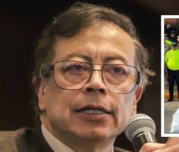 El expresidente Gustavo Petro. FOTOS: COLPRENSA - CATALINA OLAYA Y CAPTURA DE VIDEO