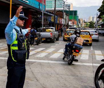 La Secretaría de Movilidad dispuso un mapa con los cierres para que lo consulte. FOTO: MANUEL SALDARRIAGA