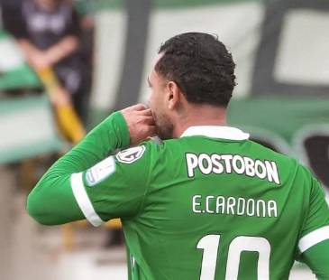 Edwin Cardona, convocado para el juego ante Pasto. FOTO: ATLÉTICO NACIONAL