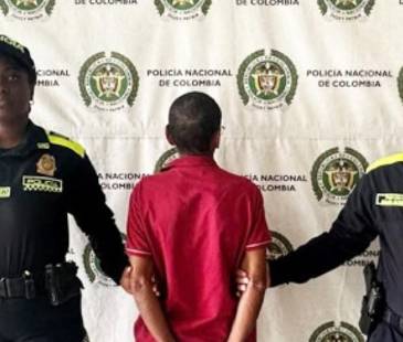 <span class="mln_uppercase_mln">El</span><b><span class="mln_uppercase_mln"> hombre fue capturado en zona urbana de Carepa. FOTO: CORTESÍA POLICÍA URABÁ</span></b>