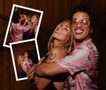 Las fotos, subidas por la colombiana, fueron compartidas por Bruno Mars con la canción ‘She loves you’ de los Beatles de fondo. FOTOS: INSTAGRAM @KAROLG