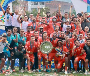 Envigado campeón Torneo Betplay 2026-I. FOTO: MANUEL SALDARRIAGA QUINTERO