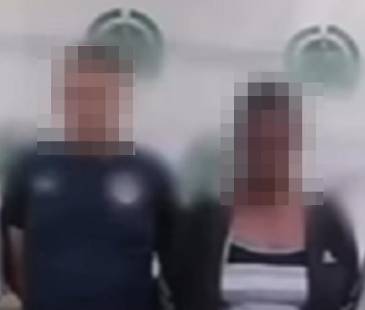 Ellos son 4 de los 5 capturados. FOTO: CORTESÍA POLICÍA NACIONAL