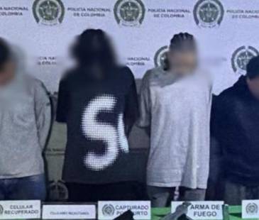 Los capturados tienen entre 25 y 43 años y fueron enviados a prisión. FOTO: POLICÍA METROPOLITANA