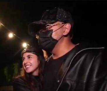 La Mijita dijo que están juntos a pesar de “inventos” de la gente. FOTOS: REDES SOCIALES Y CAPTURA DE VIDEO X @YOUNGSTARON