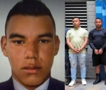 Esneider Flórez Manco, de 27 años (izquierda), fue torturado y asesinado por los militares de la base Antorcha. FOTOS: CORTESÍA