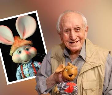 El actor, famoso por darle voz s ‘Topo Gigio’ falleció en su país natal a los 100 años. FOTO: @DOCTORCINEMA87 Y @TOMATAZOS IG