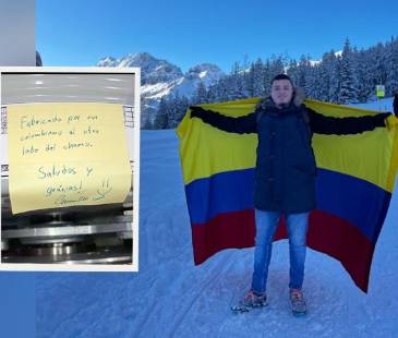 Camilo Andrés Martínez Marín, c<span class="mln_small-caps_mln">olombiano en España. FOTO: X @metrodemedellín</span>