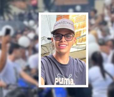 Marlon Rivas Rojas, el joven asesinado a tiros en Castilla, fue despedido por su familia y amigos. FOTOS: CORTESÍA Y REDES DE HERNÁN ECHEVERRI SI SE PUEDE