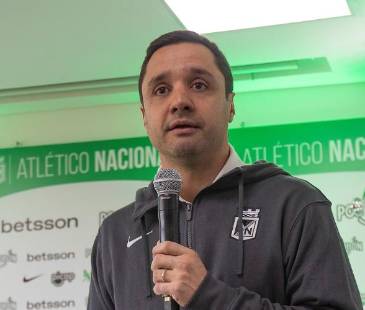 Sebastián Arango, presidente de Atlético Nacional. FOTO: ESNEYDER GUTIÉRREZ