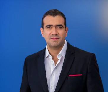 Giovanni Celis, director de Red+ Noticias envuelto en el escándalo. Los periodistas dicen que no denuncian por miedo a que se afecte su desarrollo profesional. FOTO: FACEBOOK GIOVANNI CELIS