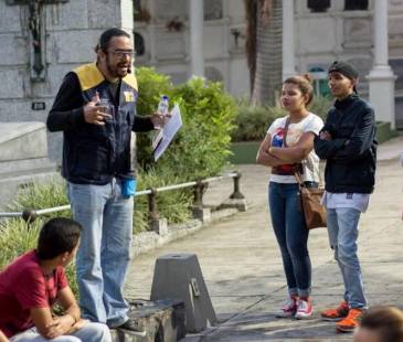 El Museo Cementerio San Pedro es muy visitado por estos días. FOTO: CORTESÍA ALCALDÍA DE MEDELLÍN