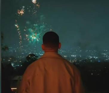 <span class="mln_uppercase_mln">Daddy</span><b><span class="mln_uppercase_mln"> Yankee vino a Medellín para el concierto de J Balvin y se quedó para la alborada. FOTO: TOMADA DE VIDEO</span></b>