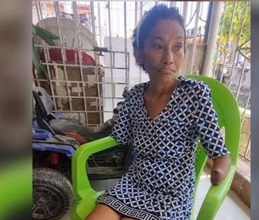 Después de mes y medio en coma despertó con manos y pies negros, lo cual hizo necesario amputar. FOTO: CAPTURA DE VIDEO EMISORA ATLÁNTICO