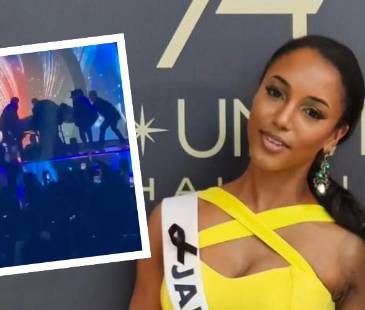 Gabrielle Henry, miss Jamaica. FOTOS: CAPTURA DE VIDEO E INSTAGRAM @officialgabriellehenry