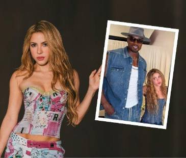 El hombre habría viajado con Shakira a París en un avión privado. FOTOS: INSTAGRAM @SHAKIRA Y X @SHAKIRAWORLD