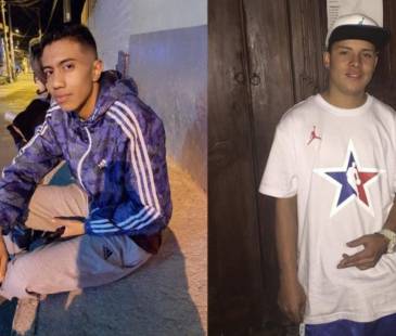 Ellos eran Joan Mariano Euse Londoño (izq.) y Diego Edinson Velásquez (der.). FOTOS: CORTESÍA