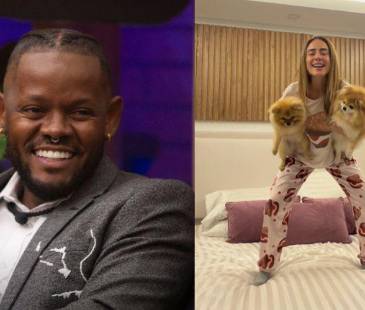 Maiker y Johanna Fadul. FOTOS: FOTO: FACEBOOK CANAL RCN Y CAPTURA DE VIDEO INSTAGRAM @johannafadul