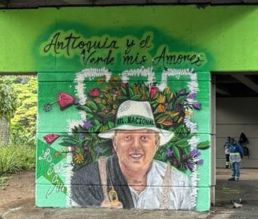 El reflejo de la convivencia se puede apreciar en algunos murales de la ciudad. <b><span class="mln_small-caps_mln">/FOTO: CORTESÍA</span></b>