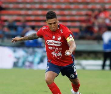 Juan Fernando Quintero, volante de Medellín. FOTO: CAMILO SUÁREZ