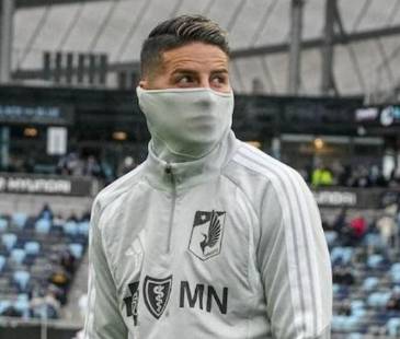 El futbolista colombiano James Rodríguez. FOTO: MNUFC