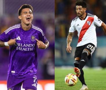 Nicolás Rodríguez (izquierda) y Milton Casco (derecha). FOTO: INSTAGRAM @NICOLASRODRIGUEZ_8 Y<span class="mln_small-caps_mln"> @MILTONCASCO20OFICIAL</span>