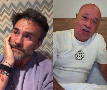 De izquierda a derecha: Jessi Uribe, Juan Pablo Raba, Luis Alberto Posada y Luis Alfonso. FOTO: REDES SOCIALES