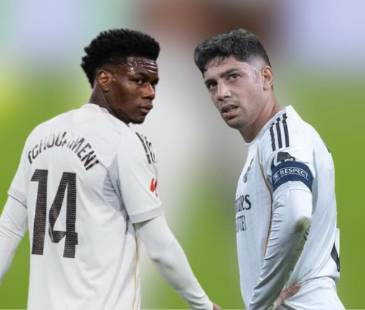 Aurélien Tchouaméni (Izq.) y Federico Valverde (Der.). FOTOS: TOMADAS DE INSTAGRAM AURELIENTCHM Y FEDEVALVERDE