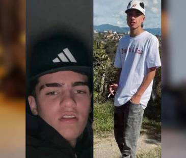 Jharly López y Juan Esteban Murillo, fueron las víctimas del ataque armado. <b><span class="mln_small-caps_mln">/FOTO: TOMADAS DE FACEBOOK MARINILLA ANTIOQUIA C</span></b>