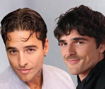 La comparación con Jacob Elordi (Derecha) generó reacciones entre los seguidores de Maluma (Izquierda). FOTO: @MALUMA, @JACOBELOHRDI