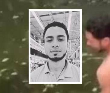 En la búsqueda participaron amigos y familiares de Abraham Gil, el hombre de 23 años que se ahogó. FOTOS: X @THESHPADRESFAN
