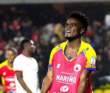 Andrey Estupiñán del Pasto, goleador de la Liga, debería ser al menos el llamado por la liga local para la Selección Colombia. FOTO: COLPRENSA