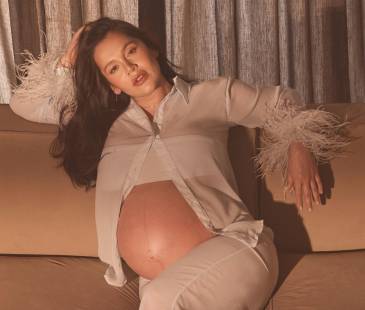Lina Tejeiro compartió la primera foto con su hijo en brazos y se convirtió de inmediato en tendencia. FOTO: @LINATEJEIRO IG