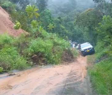 Derrumbes en la autopista Medellín-Bogotá. FOTO: TOMADO DE MiOriente