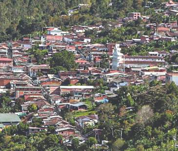 Panorámica de Angostura, en el Norte antioqueño. FOTO: ARCHIVO