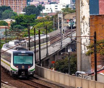 El metro de Medellín. FOTO: EL COLOMBIANO